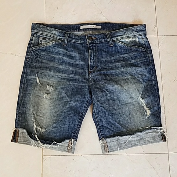 men's bermuda denim shorts
